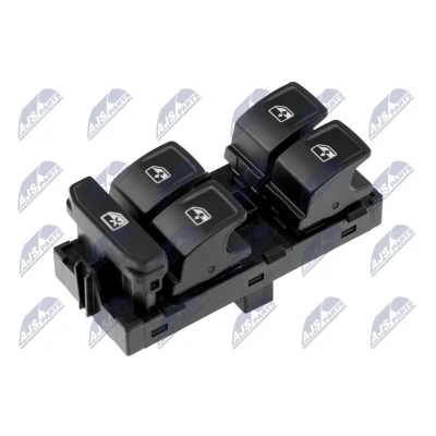 Afbeelding van NTY EWS VW 089 Schakelaar, raamopener Links voor VOLKSWAGEN: Golf 7, Sportsvan, 7 Variant