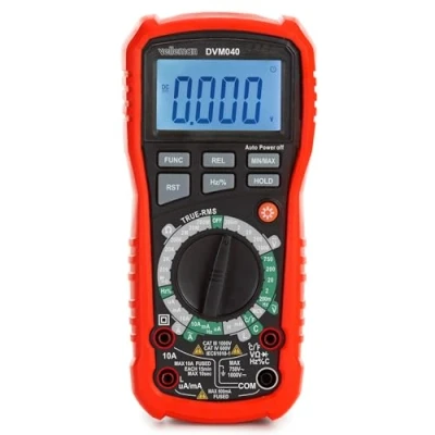 Afbeelding van Industriële robuuste true RMS digitale multimeter CAT III 1000 V / IV 600 11 functies