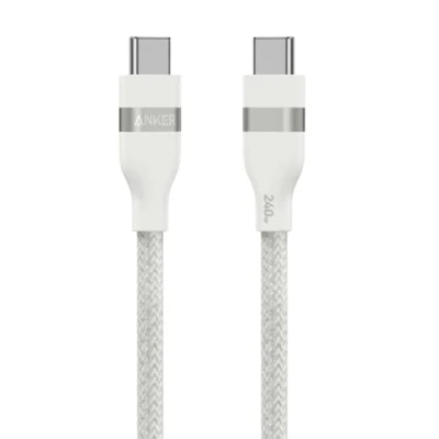 Afbeelding van Anker 240 W snellaadkabel, gevlochten en gerecycled design, 90 cm, voor iPhone 16/16 Pro/16 Plus/16 Pro Max, MacBook Pro, iPad Air 4, Galaxy S23 meer.
