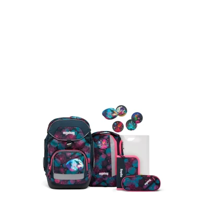 Afbeelding van Ergobag Lumiedition Schooltas set voor kinderen, Maat: One Size, Lila