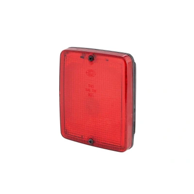 Afbeelding van Achterl 134x112mm rood glas GGVS 2SA 003 236 341