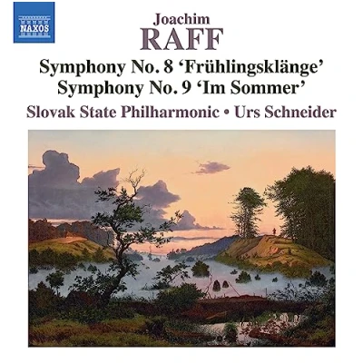 Afbeelding van Slovak State Philharmonic Orchestra, Urs Schneider Raff: Symphony No. 8 &#039;Fruhlingsklange&#039; 9 (CD)