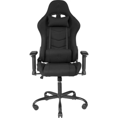 Afbeelding van Deltaco DC220 Gamestoel Ergonomisch Verstelbaar Stoffen Bekleding Nek en Rugkussen Zwart