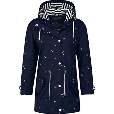 Afbeelding van Pro x Elements Regenjas Dames Polyester/polyurethaan Navy Mt 34