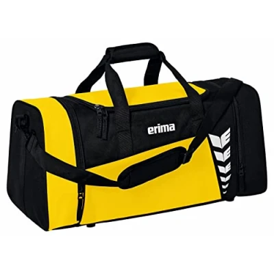 Afbeelding van SIX WINGS sporttas geel/zwart / L