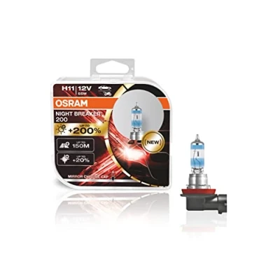 Afbeelding van Osram H11 Night Breaker 200 +200% 64211NB200 Autolampen