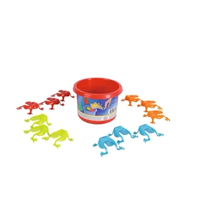 Afbeelding van Simba 106044122 Kikker springspel, 2 verschillende kleuren, één artikel wordt geleverd, diameter 12 cm, kikkers, vanaf 3 jaar