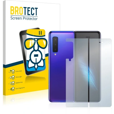 Afbeelding van BROTECT Screenprotector voor Samsung Galaxy Fold (Voor+Achter) Folie Beschermfolie Beschermglas transparant