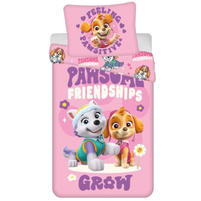 Afbeelding van Dekbedovertrek Pawsome Friendship Eenpersoons 140 x 200 cm Polyester