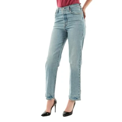 Image de Levi&#039;s Jean droit Ribcage pour femme, Partageons, 26W / 29L