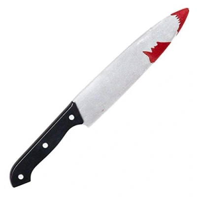 Afbeelding van Boland Horror mes (30 cm) Volwassenen Unisex Monster Halloween decoratie