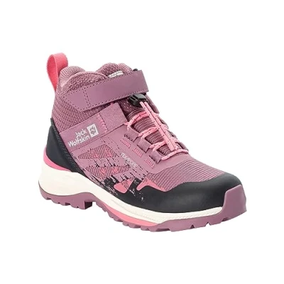 Afbeelding van Jack Wolfskin Villi Hiker Texapore MID Unisex Outdoorschoenen voor kinderen, Maat: 38, Ash mauve Kunststof/ nylon