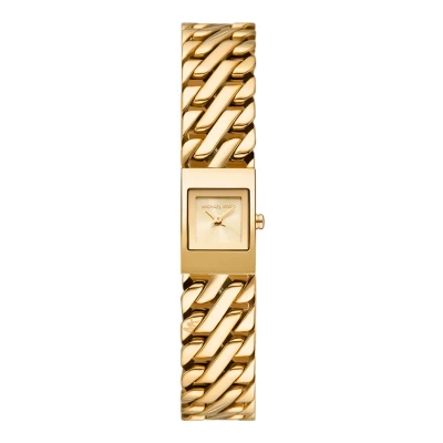 Afbeelding van Michael Kors Dames horloge goudkleurig met band
