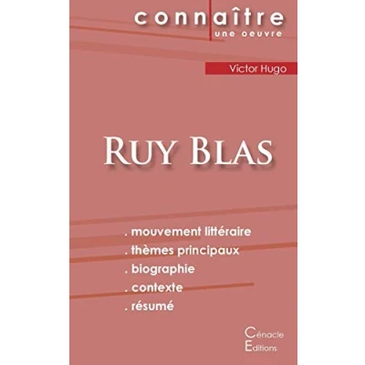 Image de Fiche de lecture Ruy Blas Victor Hugo (Analyse littéraire référence et résumé complet)
