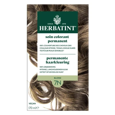 Afbeelding van Herbatint Permanente Haarkleuring 7N Blond