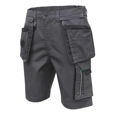Afbeelding van Högert Technik LEMBERG herenshorts met zakken, donkergrijs, maat S (48), werkshorts, EN ISO 13688