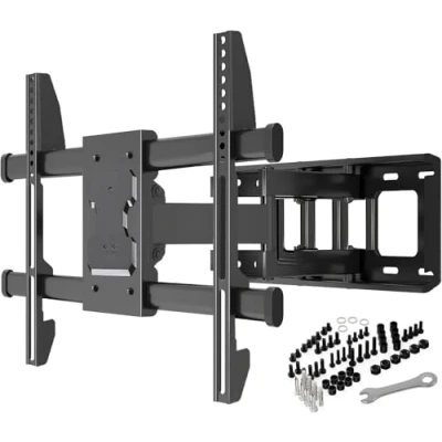 Afbeelding van tv muurbeugel, kantelbaar en zwenkbaar, houder voor schermen van 32 85 inch tot 60 kg VESA 600 x 400 mm