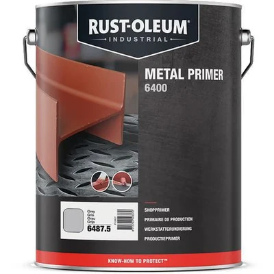 Afbeelding van 6400 Shopprimers Verpakking: 5 liter Basis: Oplosmiddelhoudend Grijs