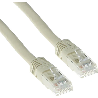 Afbeelding van ACT IB8415 U/UTP CAT6 Patchkabel Ivoor 15 meter