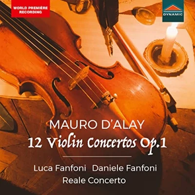 Afbeelding van Luca Fanfoni, Daniela Reale Concerto 12 Violin Concertos Op. 1 (2 CD)