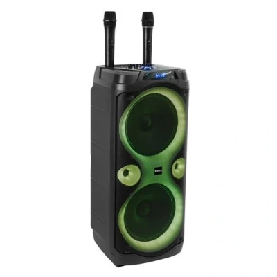Image de Enceinte Ibiza Sound Columba Karaoké Bluetooth Noir