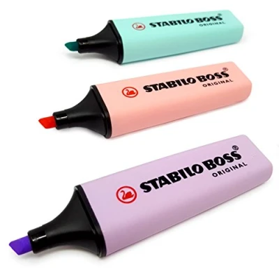 Afbeelding van Stabilo Boss Markeerstiften, 3 stuks