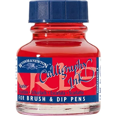 Afbeelding van WINSOR &amp; NEWTON kalligrafie inkt, 30 ml
