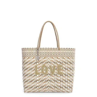 Afbeelding van Emily &amp; Noah Shopper Shopper, Dames, Maat: One Size, Beige