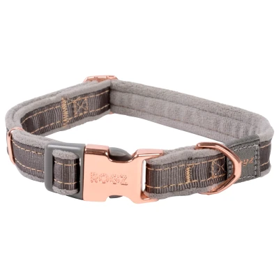 Afbeelding van Rogz Urban Halsband Duifgrijs&amp;Grijs&amp;Rosé Hondenhalsband M