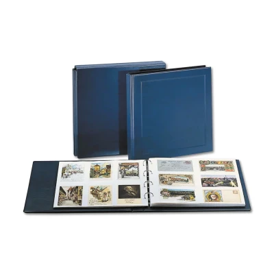 Afbeelding van Safe Safe, Maxi A4+, Album (4 rings) zonder inhoud Blauw afm: 405x380x55 mm. per st.