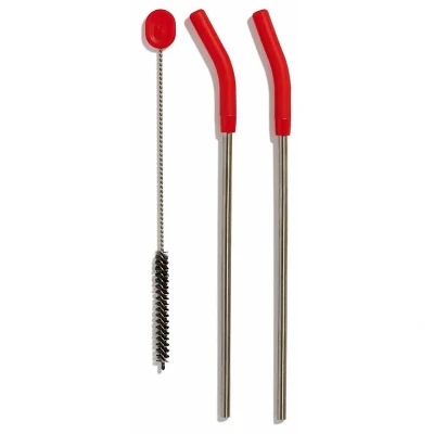 Afbeelding van Hydro Flask Stainless Steel Straw Set Goji Waterfles accessoires