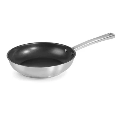 Afbeelding van Lacor Foodie Koekenpan met Antiaanbaklaag Ø Bovenaan 28cm Rvs