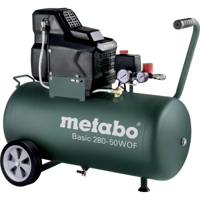 Afbeelding van Metabo Basic 280 50 W OF Pneumatische compressor l 8 bar