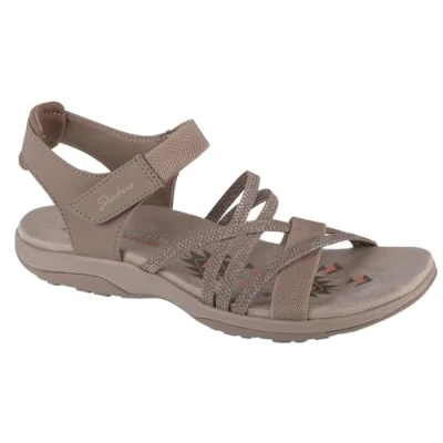 Afbeelding van Skechers Outdoorsandalen, Dames, Maat: 36, Taupe Textiel/ synthetisch
