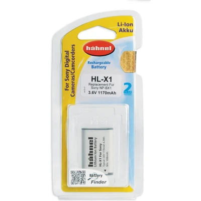 Afbeelding van Hähnel HL X1 Li Ion accu (Sony NP BX1)