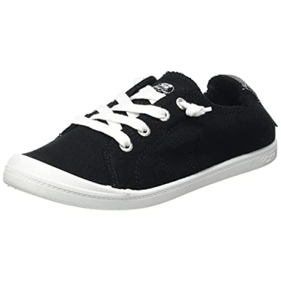 Afbeelding van Roxy Bayshore Sneakers laag, Dames, Maat: 40, Black/anthracite Textiel