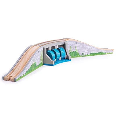 Afbeelding van Bigjigs Waterfall Bridge Speelgoedtreinbaan voor kinderen, Maat: One Size, Multi coloured