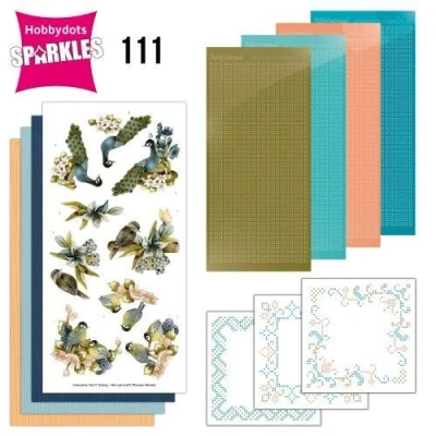 Afbeelding van Sparkles 111 Precious Marieke Blue Flowers