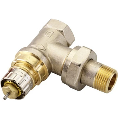 Afbeelding van Danfoss radiatorafsluiter met voorinstelling 3/8 haaks Kvs = 065 m3/h RA N10