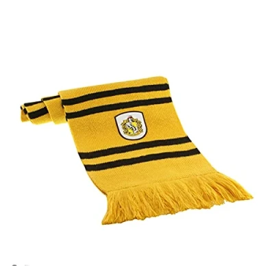 Image de Écharpe Poufsouffle Harry Potter Cinereplicas Jaune et noire 190 cm