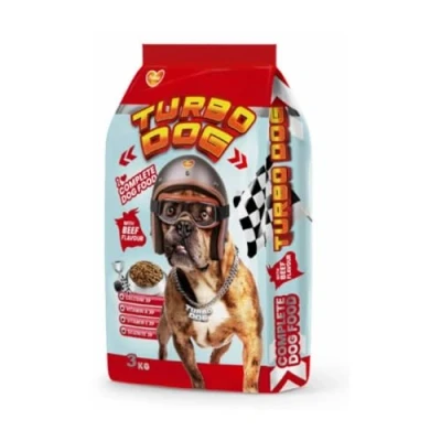 Afbeelding van Turbo Hondenvoer Hondenbrokken Adult Rundsmaak 3kg