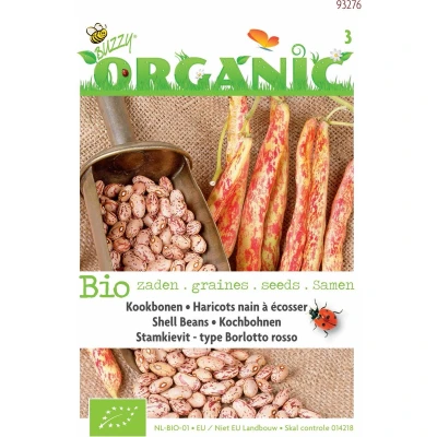 Afbeelding van Organic Stamslabonen Kievit Laag (Skal 14725) Tuinplus Buzzy