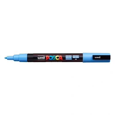 Image de Posca Marqueur Pointe Fine 1mm Bleu Ciel
