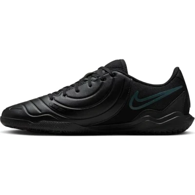 Afbeelding van Nike Performance Tiempo Legend 10 CLUB IC Zaalvoetbalschoenen, Maat: 39, Black/deep jungle Imitatieleer/ textiel