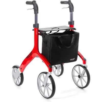 Afbeelding van Let&#039;s Fly Rollator Red
