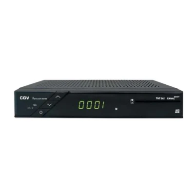 Image de Décodeur TNT et Satellite CGV ESat HD W3 avec Carte Fransat