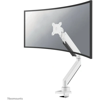 Afbeelding van Neomounts NM D775WHITEPLUS Monitor tafelbeugel 1 voudig 25,4 cm (10) 124,5 (49) Wit Zwenkbaar, Roteerbaar, Kantelbaar