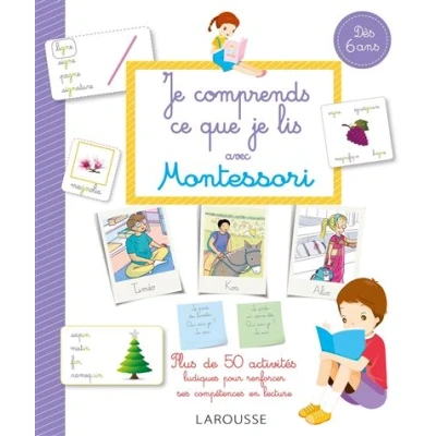 Image de Mon cahier Montessori je comprends ce que lis