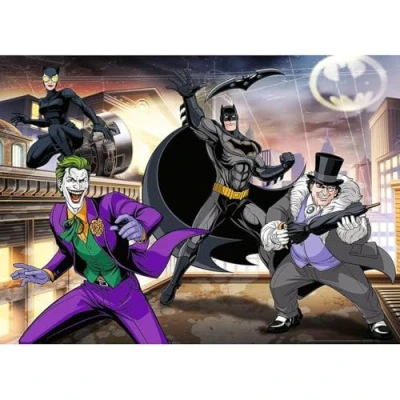 Afbeelding van Puzzel Nathan Batman&#039;s vijanden 100 stukjes