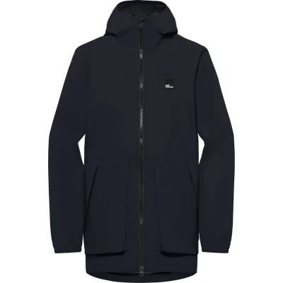 Afbeelding van Jack Wolfskin Terraview Outdoorjas, Dames, Maat: XL, Dark navy